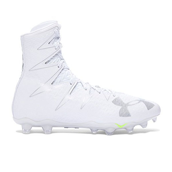 Under Armor Team Highlight MC Football Cleats White Green Sizes 8-16 NEW in Box 